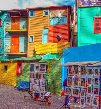 Caminito Buenos Aires Barrio de la Boca Argentina
