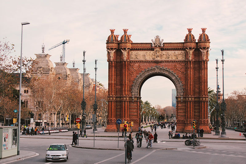 El Arco del Triunfo de Barcelona