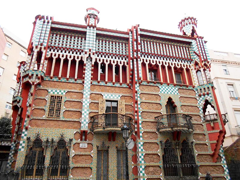 La casa Vicens de Gaudí