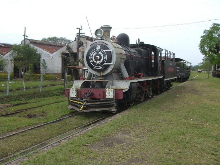 Tour del primer tren de Sudamérica en Paraguay