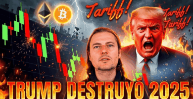 Donald Trump destruyó el mercado en 2025