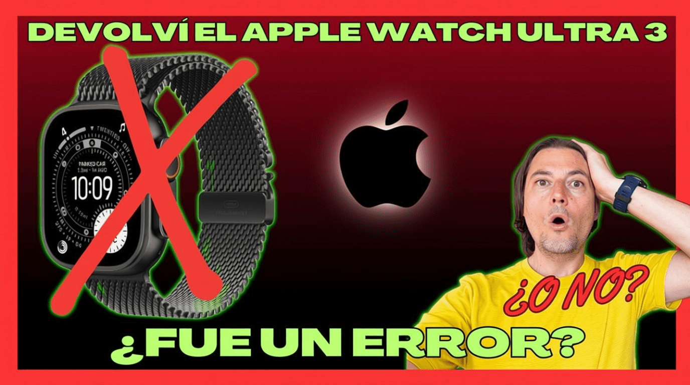 Devolución del Apple Watch Ultra 3