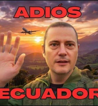 Me despido de Ecuador tras 5 años: gracias por todo