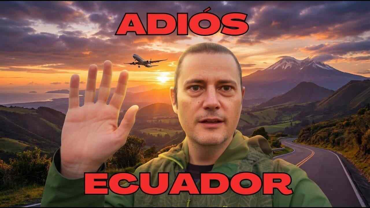 Me despido de Ecuador tras 5 años: gracias por todo