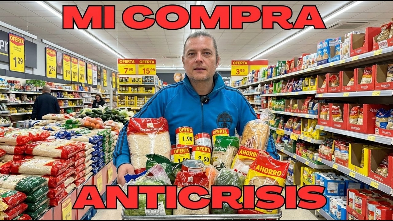 Compra anticrisis en el Mercadona por la guerra de Irán