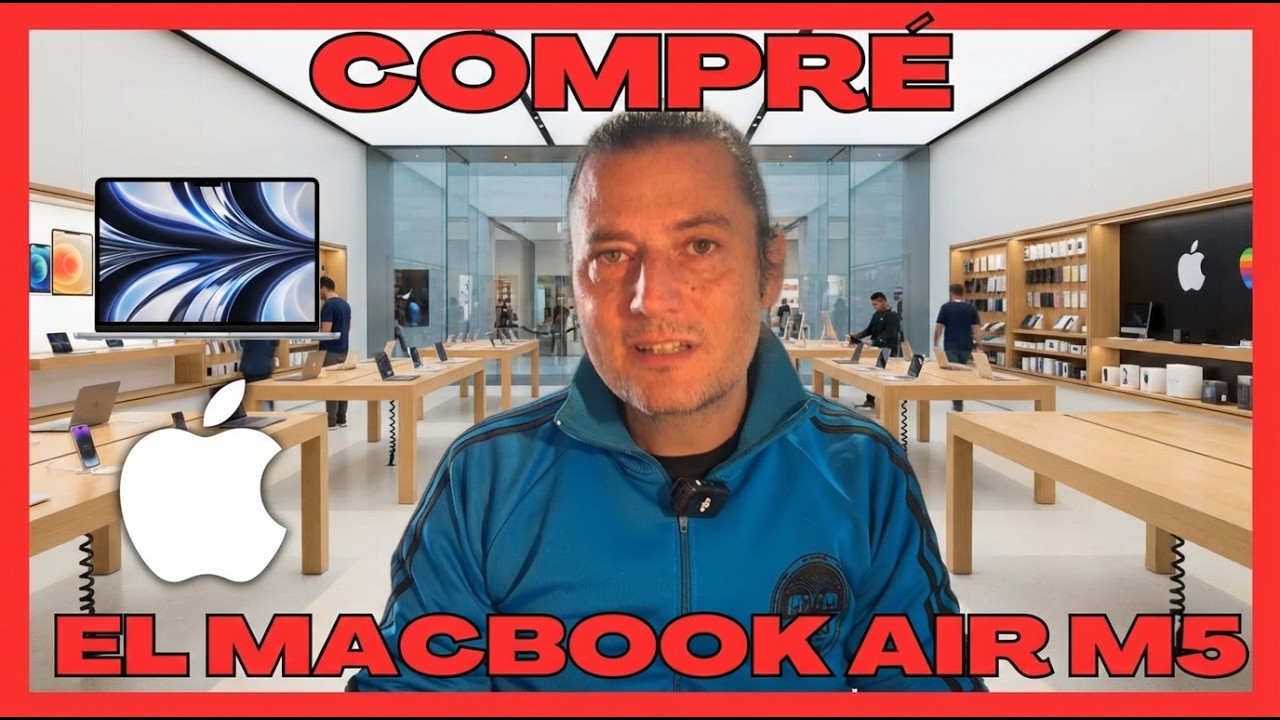 Compré el MacBook Air M5 nuevo en oferta desde el extranjero: 24 de memoria y 1 TB: ¡vaya oferta!