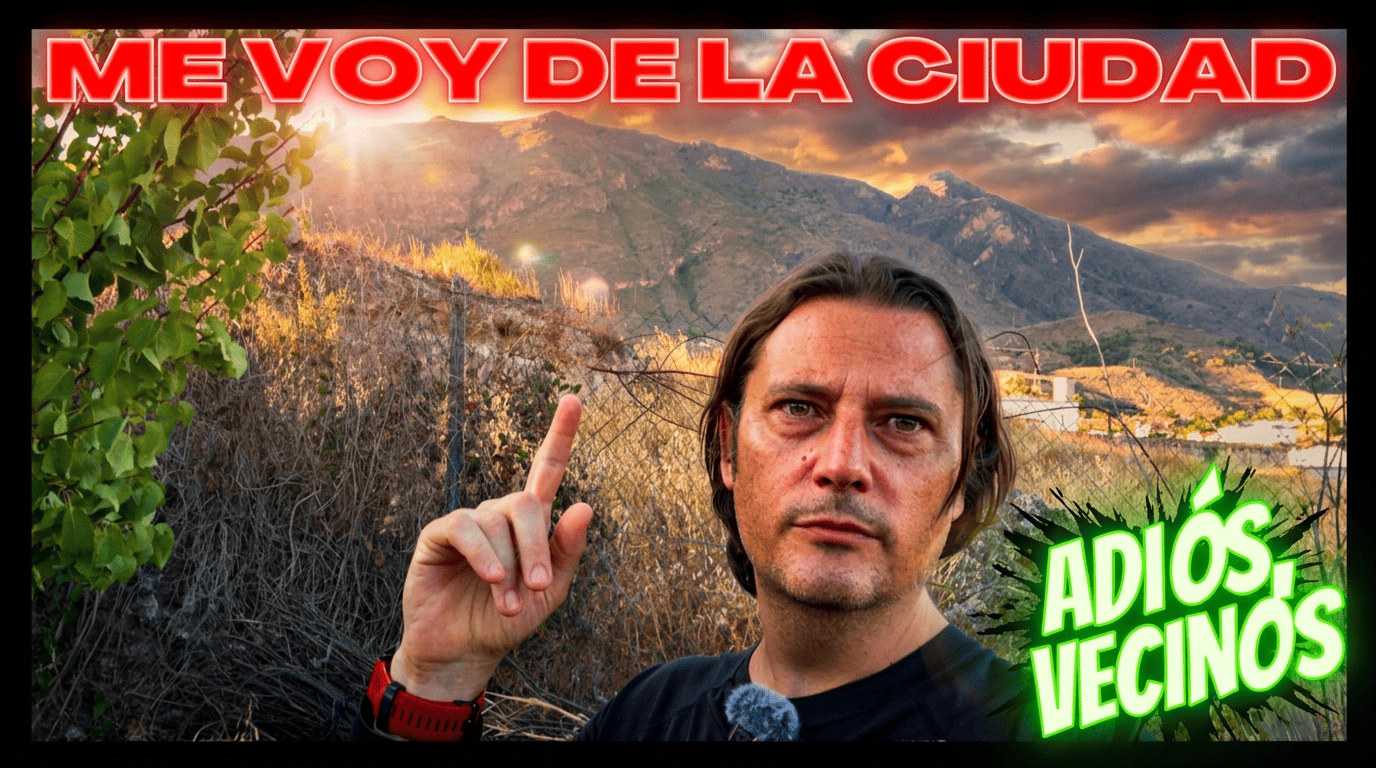 Me voy de la ciudad y vuelvo al campo