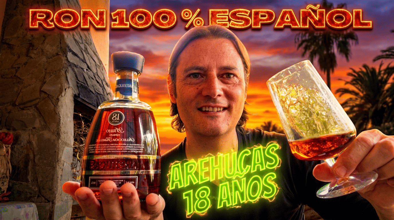 Pruebo un ron español Arehucas 18 años añejo