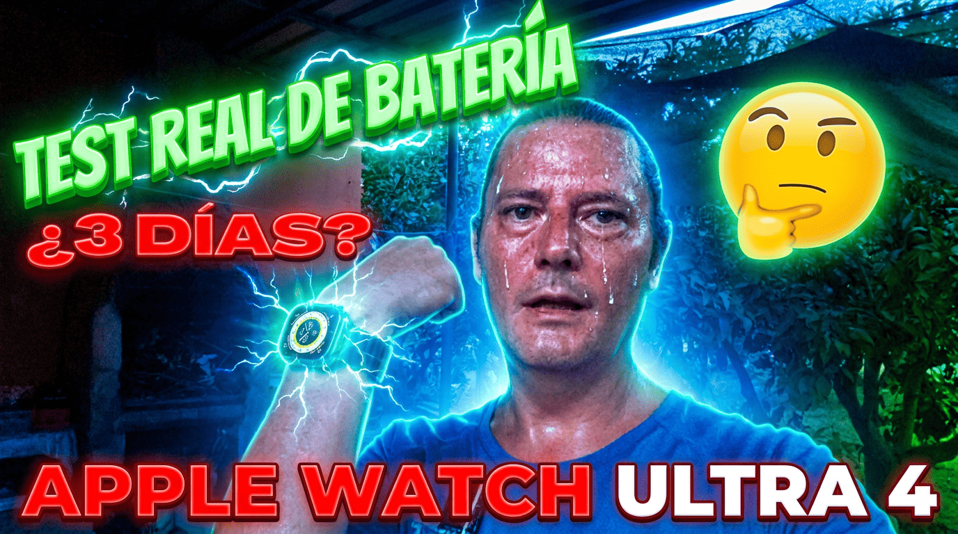 Test de Batería Apple Watch Ultra 4: ¿Aguanta 3 DÍAS? (Uso REAL + Deporte) 🔋